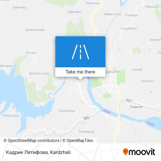 Кадрие Лятифова map