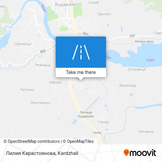 Карта Лилия Карастоянова