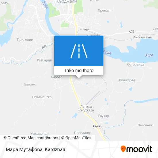 Карта Мара Мутафова