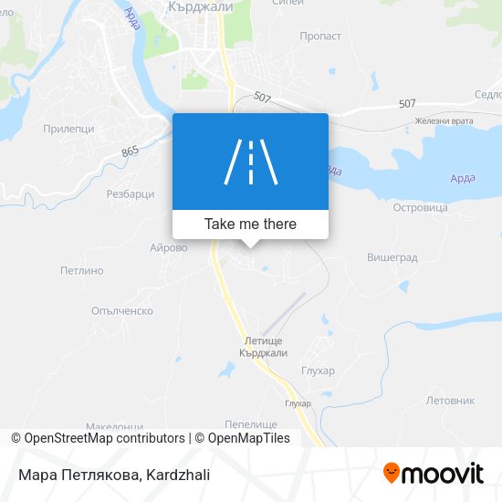 Карта Мара Петлякова