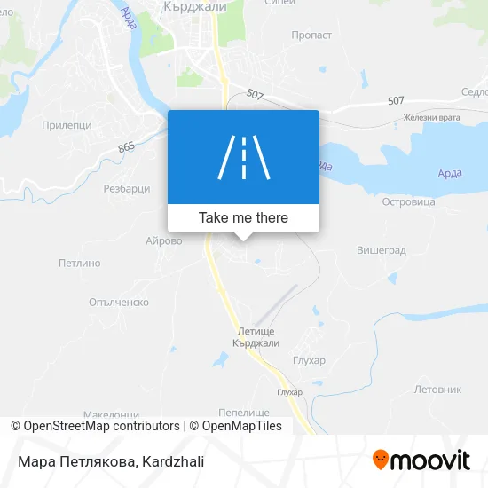 Карта Мара Петлякова