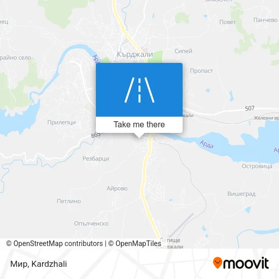 Карта Мир