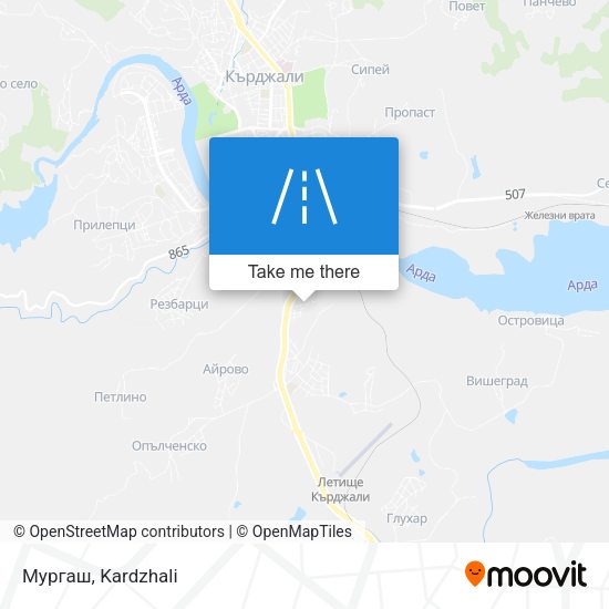 Мургаш map
