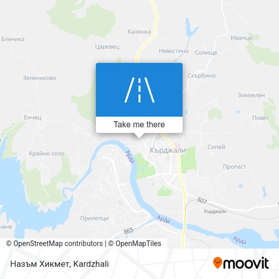Назъм Хикмет map