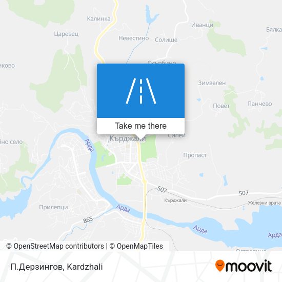 П.Дерзингов map