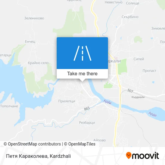Карта Петя Караколева