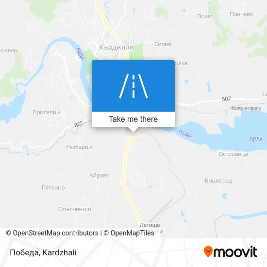 Карта Победа