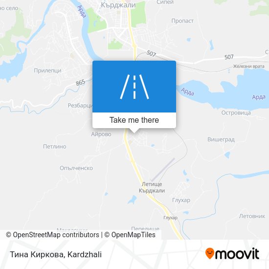 Тина Киркова map