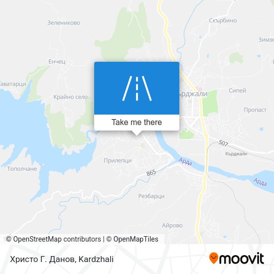 Христо Г. Данов map
