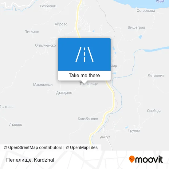 Карта Пепелище
