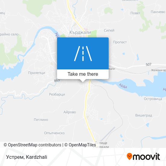 Карта Устрем