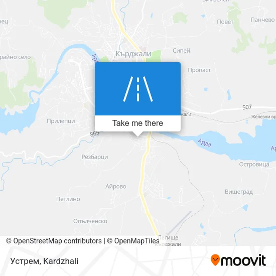 Карта Устрем