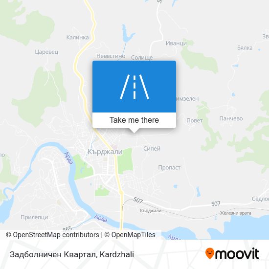 Задболничен Квартал map