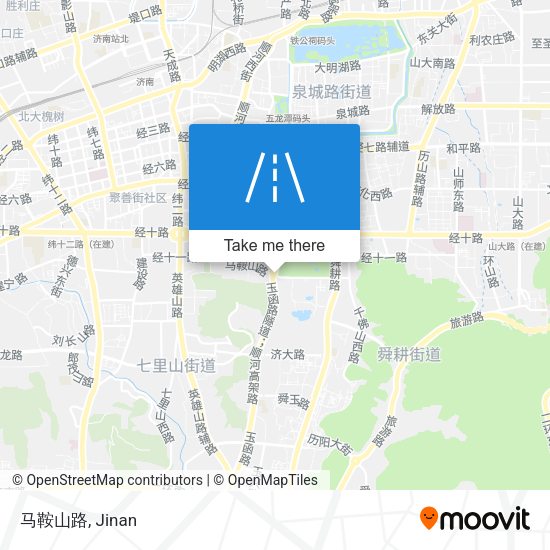 马鞍山路 map