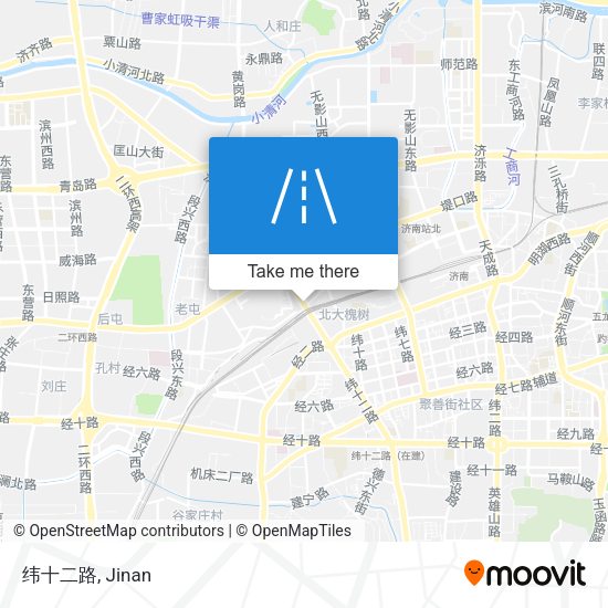 纬十二路 map