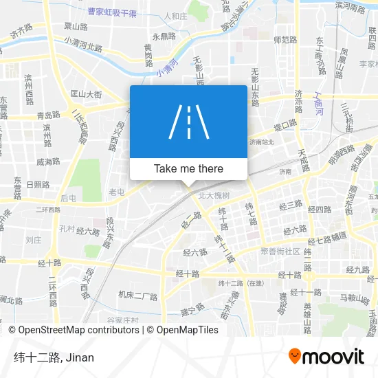 纬十二路 map