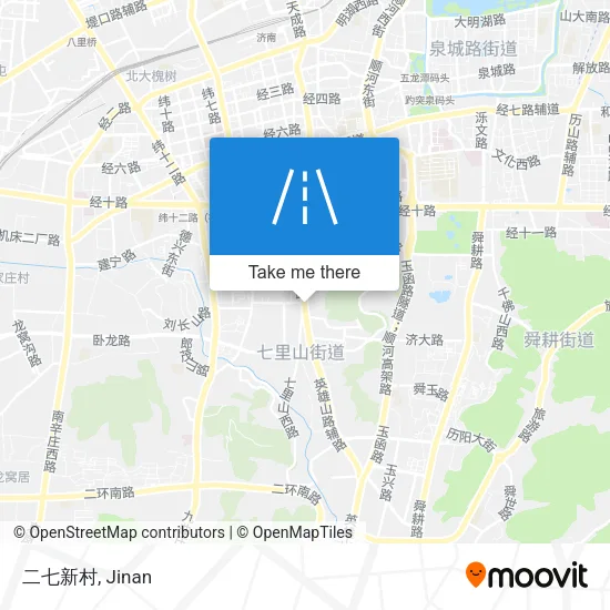 二七新村 map