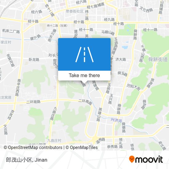 郎茂山小区 map