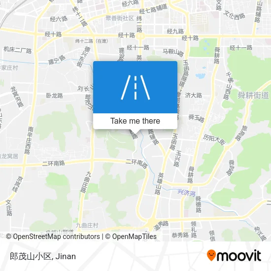 郎茂山小区 map