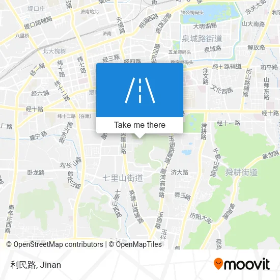 利民路 map