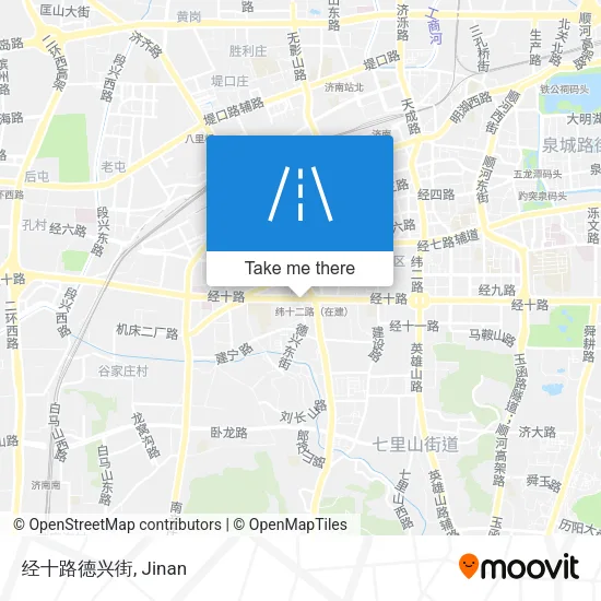 经十路德兴街 map