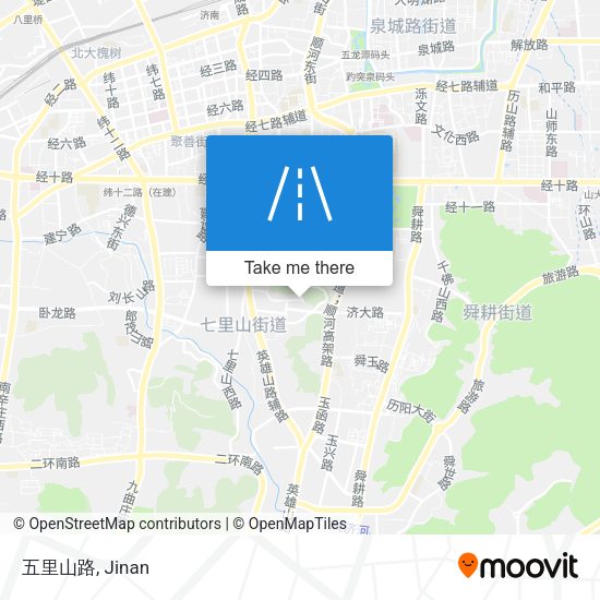 五里山路 map
