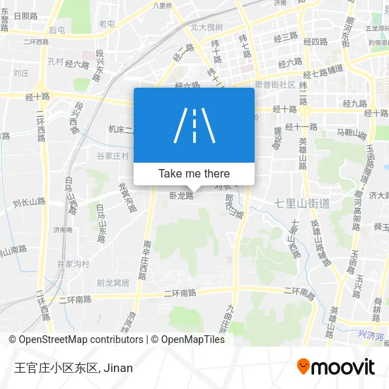 王官庄小区东区 map