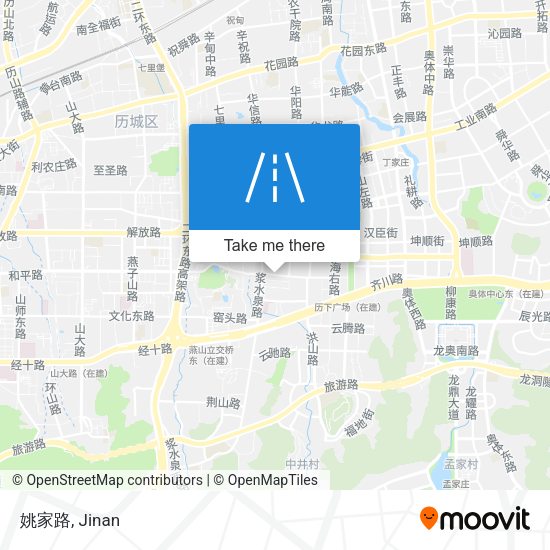 姚家路 map