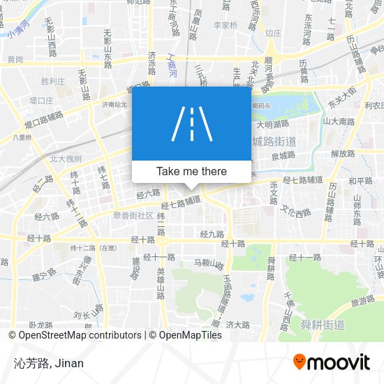 沁芳路 map