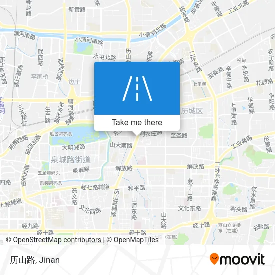 历山路 map