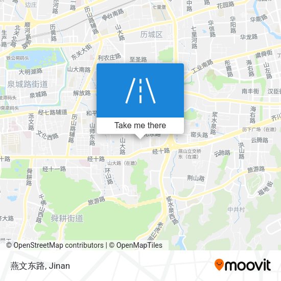 燕文东路 map