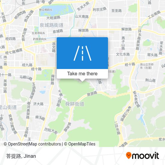 菩提路 map
