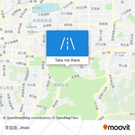 菩提路 map