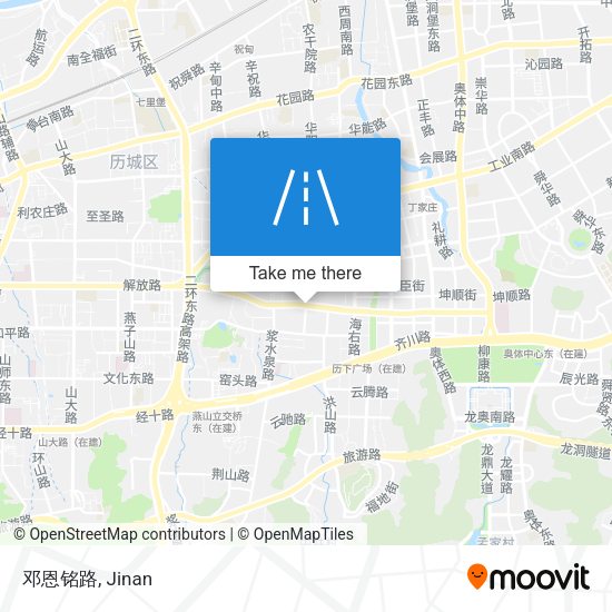 邓恩铭路 map