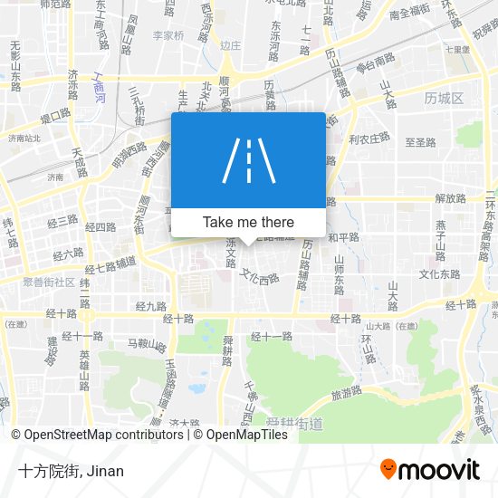 十方院街 map