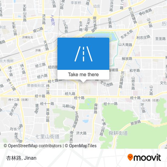 杏林路 map