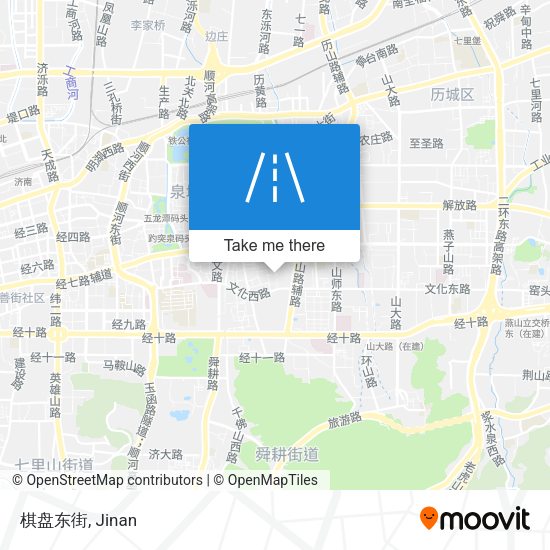 棋盘东街 map