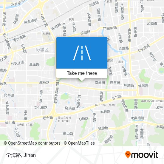 学海路 map