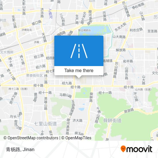 青杨路 map