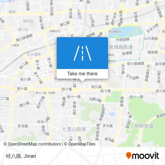经八路 map