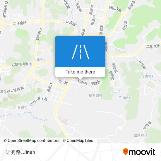 让秀路 map