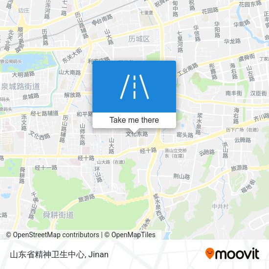山东省精神卫生中心 map