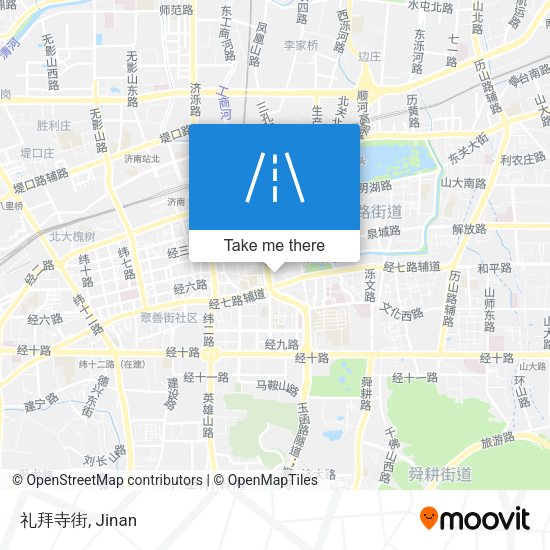 礼拜寺街 map