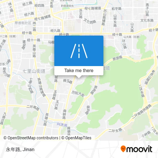 永年路 map