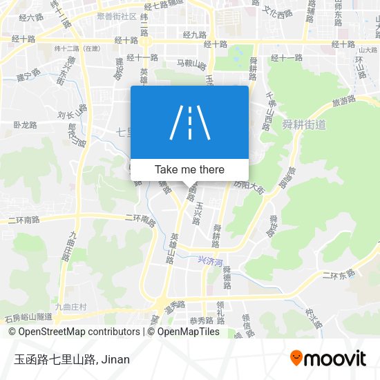 玉函路七里山路 map