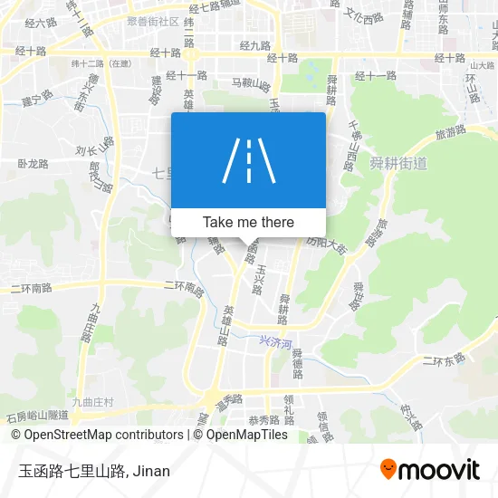 玉函路七里山路 map