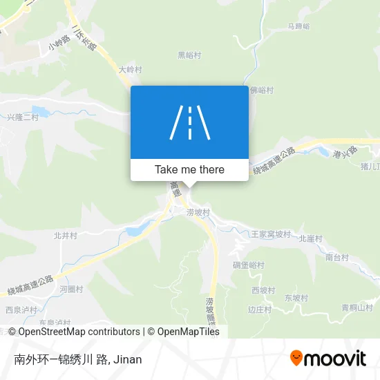 南外环—锦绣川 路 map