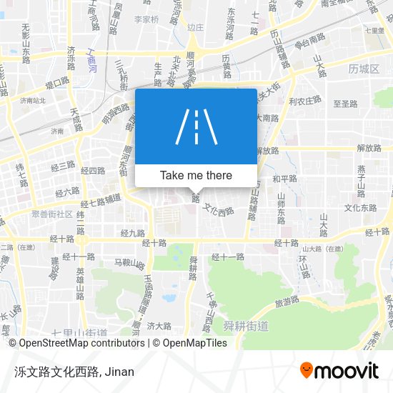 泺文路文化西路 map