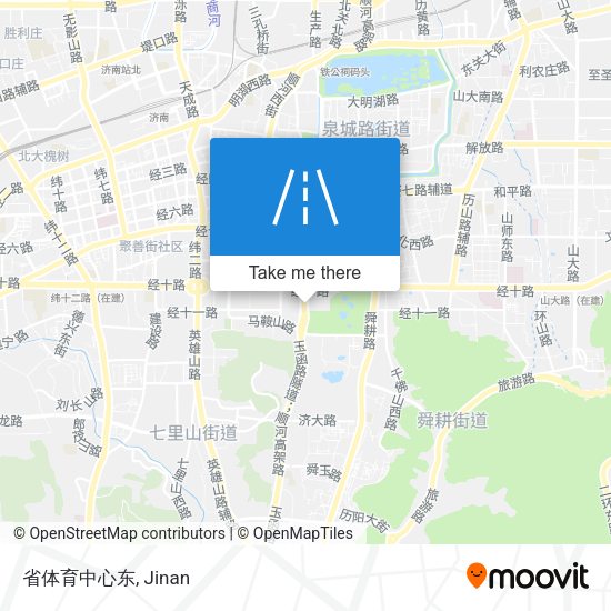 省体育中心东 map