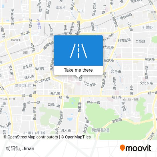 朝阳街 map